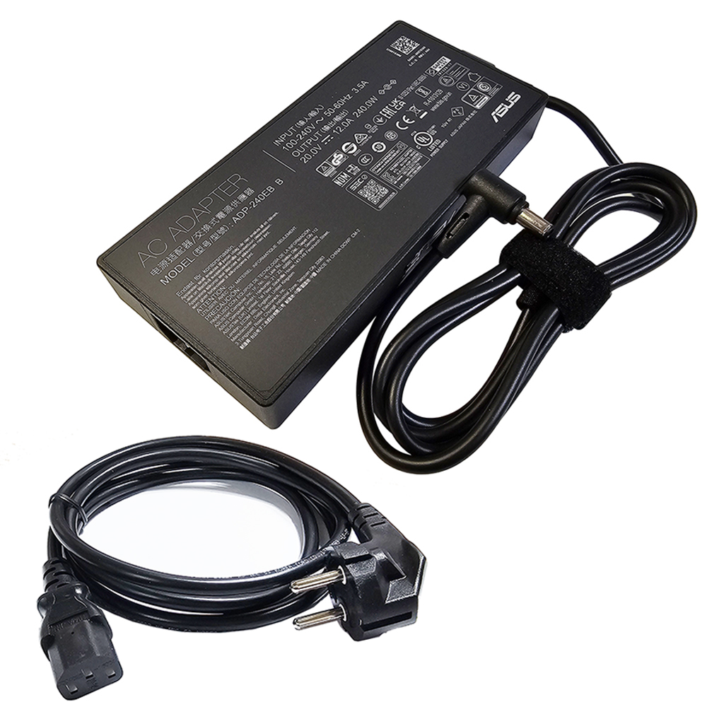 ASUS  ADP-240EB B 정품 노트북 어댑터 충전기 20V 12A 240W 6.0 센터핀 케이블포함